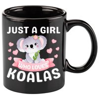 Just A  Who Loves Koala Bear 11oz C Handle Ceramic Mug
