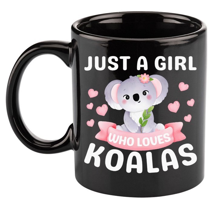 Just A  Who Loves Koala Bear 11oz C Handle Ceramic Mug