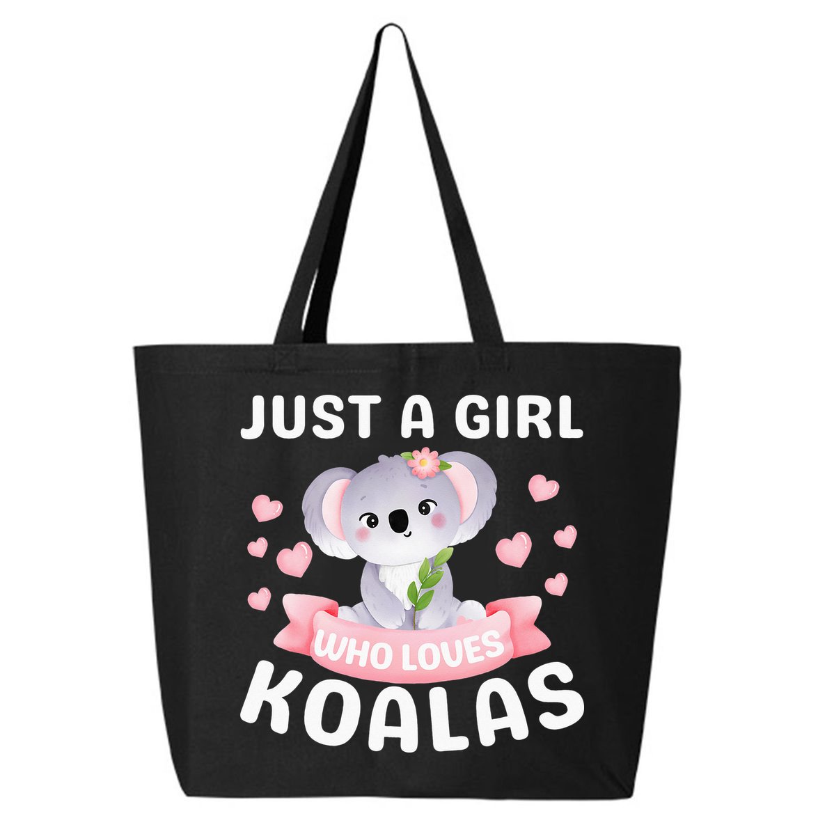 Just A  Who Loves Koala Bear 25L Jumbo Tote
