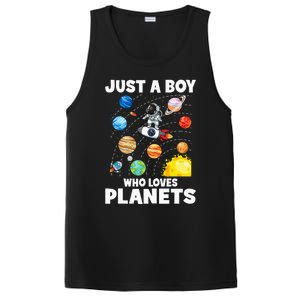 Just A  Who Loves Planets & Solar System Space Science PosiCharge Competitor Tank