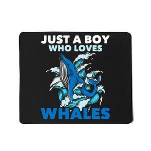 Just A Who Loves Whales Marine Biologist Whale Lover Mousepad