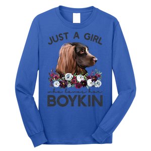 Just A Who Loves Her Kin Spaniel Gift Long Sleeve Shirt