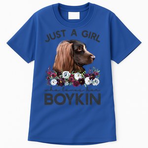 Just A Who Loves Her Kin Spaniel Gift Tall T-Shirt