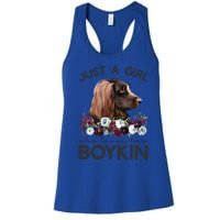 Just A Who Loves Her Kin Spaniel Gift Women's Racerback Tank