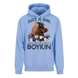 Just A Who Loves Her Kin Spaniel Gift Unisex Surf Hoodie