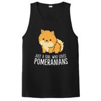 Just a Who Loves Pomeranians PosiCharge Competitor Tank