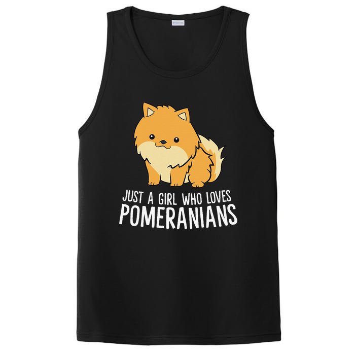 Just a Who Loves Pomeranians PosiCharge Competitor Tank