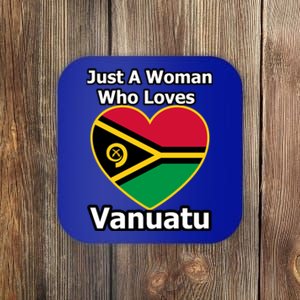 Just A Who Loves Vanuatu Cool Gift Coaster