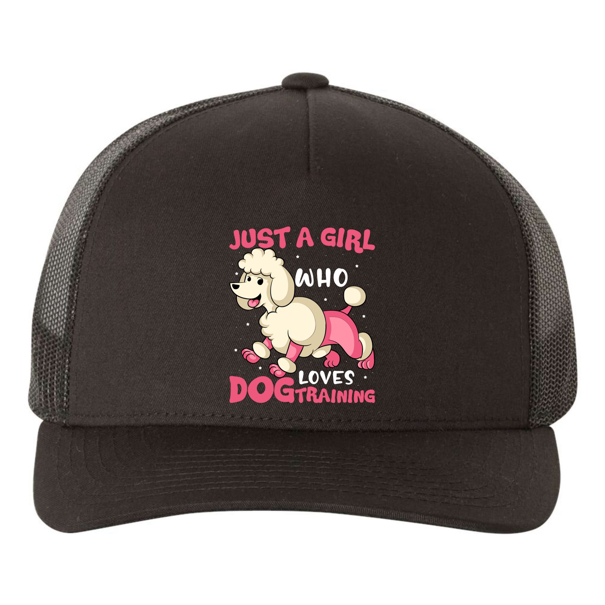 Just A Who Loves Dog Training Dog Trainer Great Gift Yupoong Adult 5-Panel Trucker Hat