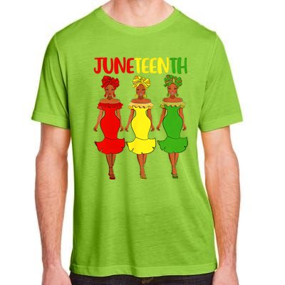 Juneteenth Afro Women Freeish Since 1865 Black Independence Day Black History Adult ChromaSoft Performance T-Shirt