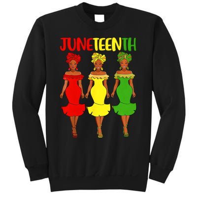 Juneteenth Afro Women Freeish Since 1865 Black Independence Day Black History Sweatshirt