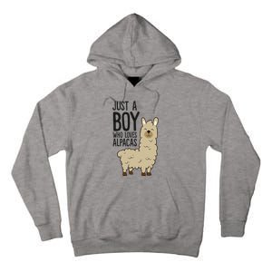 Just a Who Loves Alpacas Funny Alpaca Tall Hoodie