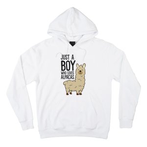 Just a Who Loves Alpacas Funny Alpaca Hoodie