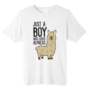 Just a Who Loves Alpacas Funny Alpaca Tall Fusion ChromaSoft Performance T-Shirt