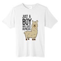 Just a Who Loves Alpacas Funny Alpaca Tall Fusion ChromaSoft Performance T-Shirt