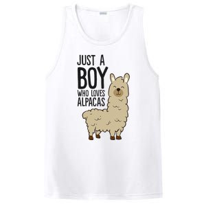 Just a Who Loves Alpacas Funny Alpaca PosiCharge Competitor Tank