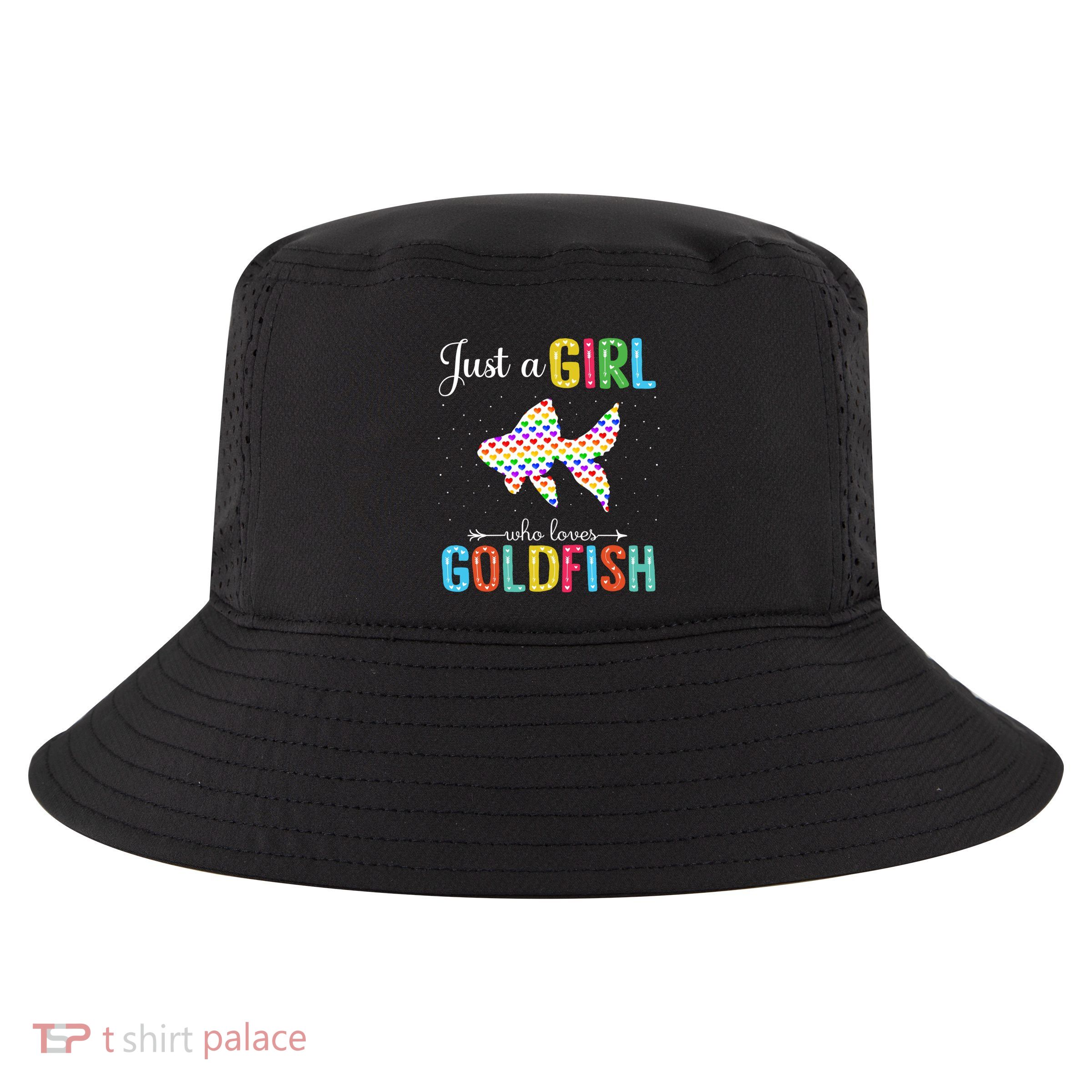 Just A Who Loves Goldfish Love Pattern Goldfish Lover Funny Gift Cool Comfort Performance Bucket Hat