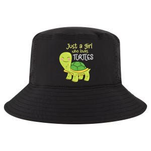 Just A Who Loves Turtles Sea Turtle Gift Cool Comfort Performance Bucket Hat