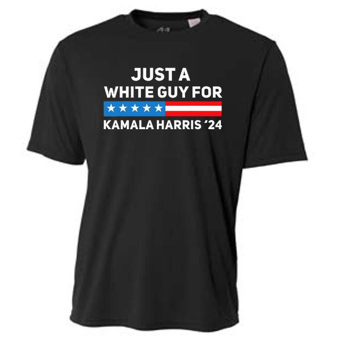 Just A White Guy For Kamala Harris 2024 President Election Cooling Performance Crew T-Shirt