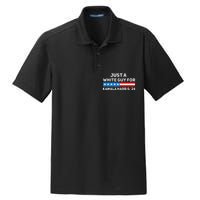 Just A White Guy For Kamala Harris 2024 President Election Dry Zone Grid Polo