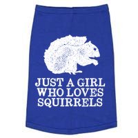 Just A Who Loves Squirrels Gift Doggie Tank