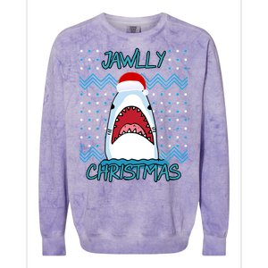 Jawlly Christmas Ugly Colorblast Crewneck Sweatshirt