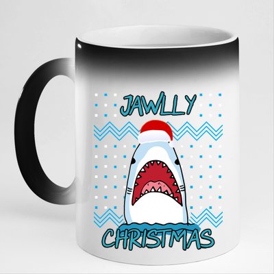 Jawlly Christmas Ugly 11oz Black Color Changing Mug