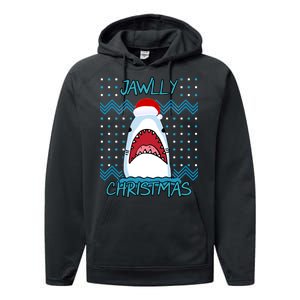 Jawlly Christmas Ugly Performance Fleece Hoodie