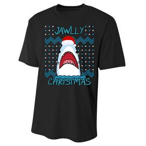 Jawlly Christmas Ugly Performance Sprint T-Shirt