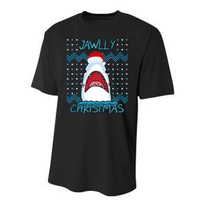 Jawlly Christmas Ugly Youth Performance Sprint T-Shirt