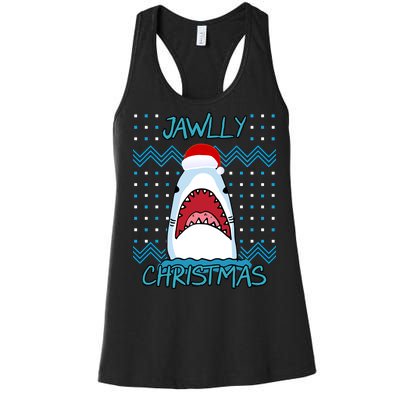 Jawlly Christmas Ugly Women's Racerback Tank