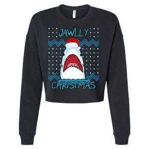 Jawlly Christmas Ugly Cropped Pullover Crew