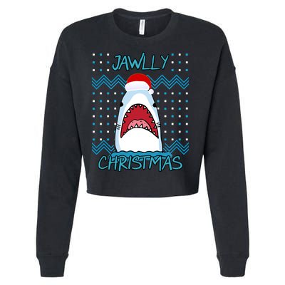 Jawlly Christmas Ugly Cropped Pullover Crew