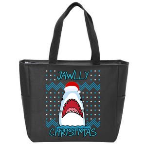 Jawlly Christmas Ugly Zip Tote Bag