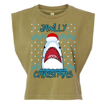 Jawlly Christmas Ugly Garment-Dyed Women's Muscle Tee