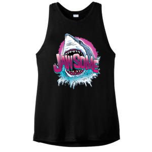 Jawsome Ladies PosiCharge Tri-Blend Wicking Tank