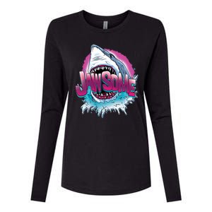 Jawsome Womens Cotton Relaxed Long Sleeve T-Shirt