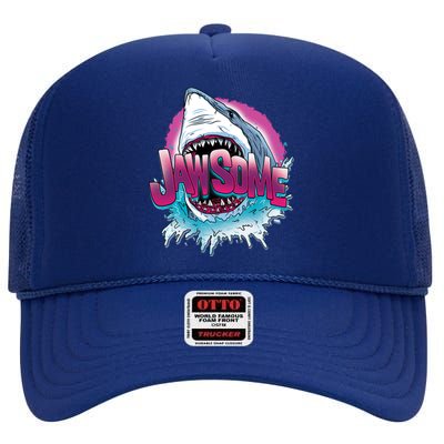 Jawsome High Crown Mesh Back Trucker Hat