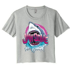 Jawsome Women's Crop Top Tee