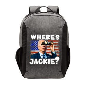 Jackie Are You Here Where's Jackie Funny Anti Joe Biden Vector Backpack