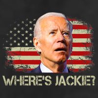 Jackie Are You Here Where's Jackie Funny Anti Joe Biden 15oz Campfire Ceramic Mug