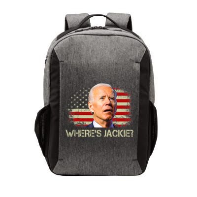 Jackie Are You Here Where's Jackie Funny Anti Joe Biden Vector Backpack