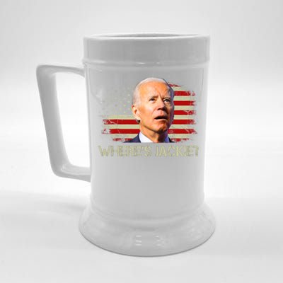 Jackie Are You Here Where's Jackie Funny Anti Joe Biden Beer Stein