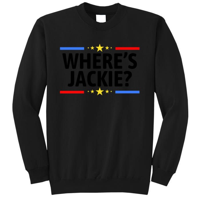 Jackie Are You Here Where's Jackie Funny Anti Joe Biden Sweatshirt