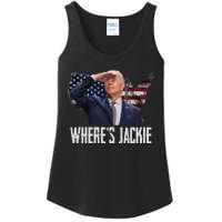 Jackie Are You Here Where's Jackie Funny Anti Joe Biden Ladies Essential Tank