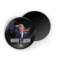 Jackie Are You Here Where's Jackie Funny Anti Joe Biden Magnet