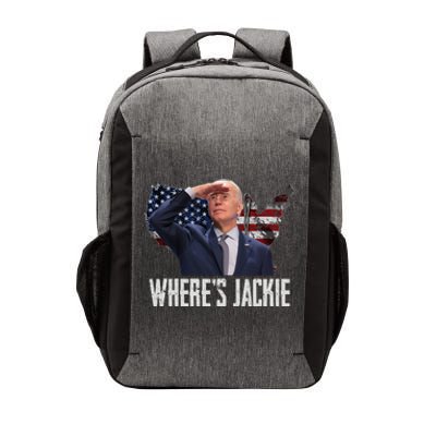 Jackie Are You Here Where's Jackie Funny Anti Joe Biden Vector Backpack