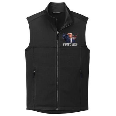 Jackie Are You Here Where's Jackie Funny Anti Joe Biden Collective Smooth Fleece Vest