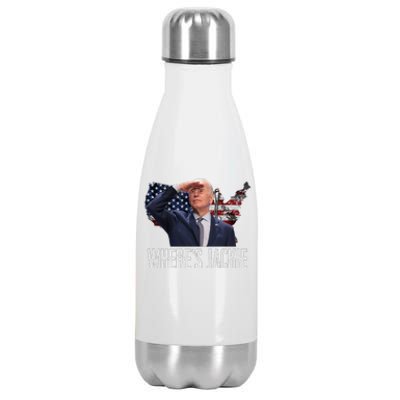 Jackie Are You Here Where's Jackie Funny Anti Joe Biden Stainless Steel Insulated Water Bottle