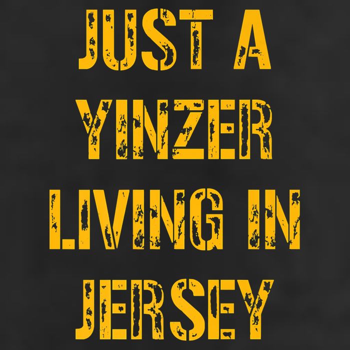 Just A Yinzer Living In Jersey 11oz C Handle Ceramic Mug